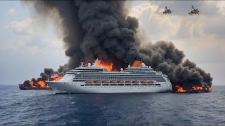 Today Ukraines largest cruise ship carrying 20 of its best generals was blown up by Russia [upl. by Dragelin13]