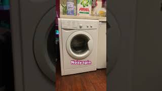 Noisy washing machine spin cycle [upl. by Elamor2]