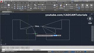 AutoCAD Multileader with Multiple Arrows  AutoCAD Multileader Annotative  Add Leader [upl. by Kenney]