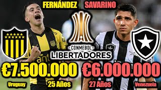 Comparación PEÑAROL VS BOTAFOGO  Semifinales Copa Libertadores 2024  Posición por Posición [upl. by Vita]