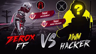 Zerox FF🥷 Vs AWM HACKER👽  AXETV999 is Back💥 [upl. by Eelam]