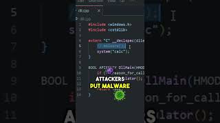 How This DLL Can Hack your Computer stophacking coding preventhacking hackingprevention [upl. by Michal574]