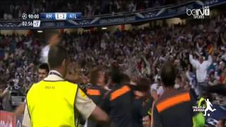 Sergio Ramos Goal vs Atletico Madrid UEFA Champions League Final 2014 [upl. by Ahteral]