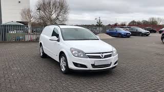 Used Vauxhall Astra Van 17 CDTi 16V Sportive Panel Van at Motor Match Stafford [upl. by Joab]