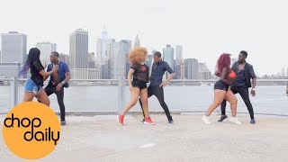 WizKid ft Chris Brown  African Bad Gyal Dance Video  Chop Daily [upl. by Yor740]