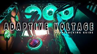 Adaptive Dynamic Voltage Overclocking Made Easy  Core i7 8700K Overclock Guide [upl. by Arihay]