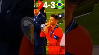 Portugal vs Brazil Penalty Shootout Final World Cup 2026 Imaginary footballshortsronaldo [upl. by Gefen923]