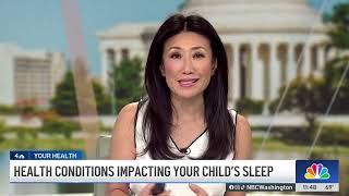 Health conditions that could affect your childs sleep  NBC4 Washington [upl. by Idnyc96]