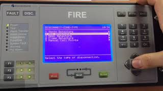 교육하는 항해사 Consilium Fire Detector Panel 에서 ZONE DISCONNECT 하는 방법 [upl. by Ardnahcal]