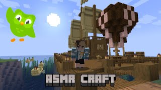 ASMR Craft  Upgrading The Dock amp ReLearning Irish  Minecraft SMP  Soft Whispering Mouth Sounds [upl. by Demeter]