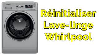 Comment réinitialiser lave linge Whirlpool [upl. by Illa719]