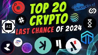 Top 20 crypto to buy now for 2024  Defi Layer 1 and Real world assets [upl. by Jaret]