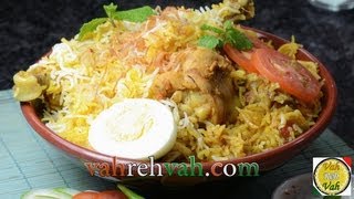 Bhatkal Chicken Biryani Karnataka Speciality  By VahChef  VahRehVahcom [upl. by Leafar]