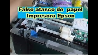 Falso atasco de papel impresora Epson  L3110  3210  4260  210  220  355  555  Y mas [upl. by Eidnar]