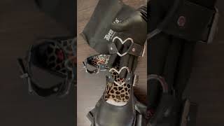 SPRITE02 Metal Hearts Vegan Shoes demonia unboxingvideo hearts love gothic lolita kawaii [upl. by Gaal]