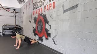 Wall Walk  CrossFit Winter Park  Core Shoulders [upl. by Hnahk]