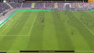 Xabi Alonsos Tactics at Bayer Leverkusen in FM24 Offensive Phase highlights [upl. by Pega907]