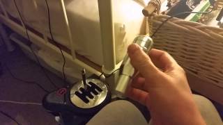 Thrustmaster TH8A Gear Knob Swap [upl. by Auoy]