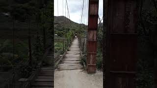 Vietnam Local Bridge Crossing [upl. by Ahsekim]