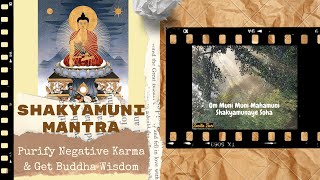 Shakyamuni Mantra │ Shakyamuni Buddha │ Purification Mantra │ Buddha Wisdom Mantra │Shi Jia Mo Ni Fo [upl. by Cordi]