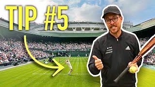 5 Tips For Playing Tennis On Grass amp Other Fast Surfaces [upl. by Odraleba]