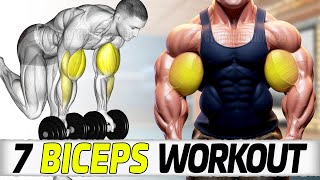 7 Fastest Big Biceps Exercises [upl. by Fasa]