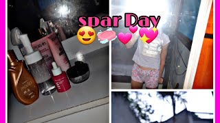 ✨Spar Day comigo 😍🧼💕  comemoração dos 180 inscritos 😍🥹 [upl. by Relyat]