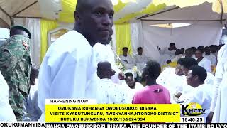 OMUKAMA RUHANGA OWOBUSOBOZI BISAKA VISITS KYABUKUNGURUKENYANNA BUTUKU BUKWENDA [upl. by Karola]