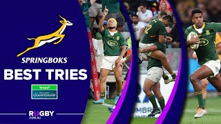 Springboks Best Tries  The Rugby Championship 2022 [upl. by Dorinda804]