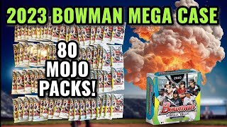 INSANE 2023 BOWMAN MEGA BOX FINDS 7 RARE AUTOS amp MOJO PACKS UNBOXED MUST SEE [upl. by Ainitsirc]