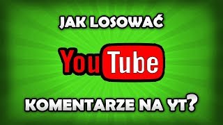 Jak losować komentarze na YT Strona do losowania komentarzy YouTube [upl. by Lattimer]