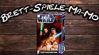 Star Wars Kampf gegen Darth Maul  BrettSpieleMaMo [upl. by Medorra]