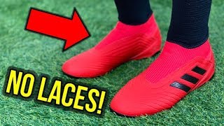 THE CHEAPEST LACELESS BOOTS EVER  ADIDAS PREDATOR 193 LACELESS  REVIEW  ON FEET [upl. by Barker]