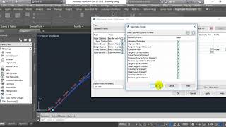 Civil 3D add amp edit alignment labels [upl. by Anoyk]