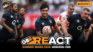 GBR React to Japan v England 🌹 202 [upl. by Yecram]