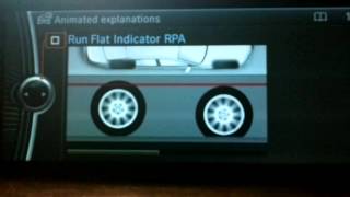 BMW Run Flat Indicator [upl. by Asiela]