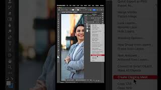 PHOTOSHOP to Crop a Photo into a Circle Shorts shortsvideo [upl. by Hanna]