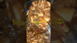 Super tasty mushroom ki sabji 😋 [upl. by Yztim]