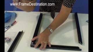 Metal Picture Frame Assembly for Frame Destination Picture Frames [upl. by Arretak]