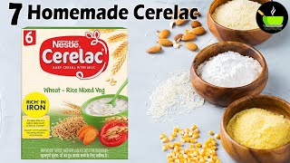 Homemade Cerelac  For 6 to 24 month old babies  Healthy Baby Food  No Need to Buy Cerelac Anymore [upl. by Nebe46]