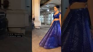 Shraddha made this grand entry in her beast at Shilpas Diwali party trending viralshort [upl. by Elocan]