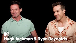 “What’s our band Stray Old Men” Ryan Reynolds amp Hugh Jackman on Deadpool amp Wolverine [upl. by Erdnaet]