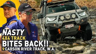 🤬 NOT HAPPY The 4WD track from HELL claims ANOTHER VICTIM 😳 [upl. by Pachston]