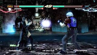 Tekken 6 BR  Anna GAGGUNI vs Lee Red Face  V301 [upl. by Aeresed]