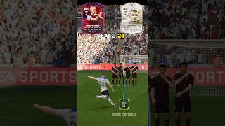 WardProwse vs David Beckham FK FIFA 22  FC 24 football shorts [upl. by Ytirahc]