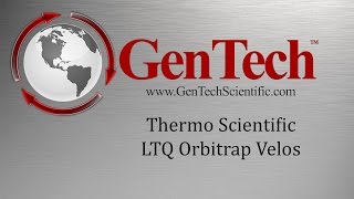 Thermo Scientific LTQ ORBITRAP Velos  GenTech Scientific [upl. by Burn]