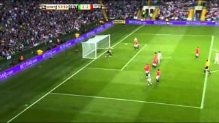 Henrik Larsson vs Manchester United legends 20112012 [upl. by Cid]