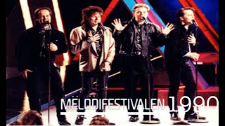 Melodifestivalen genom tiderna Melodifestivalen 1990 [upl. by Borries]