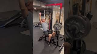 The 74 year old Coach got 75 lbs on the Lat machine for 12 reps Loosen up Shoulder pain Arthritis [upl. by Attenrev]