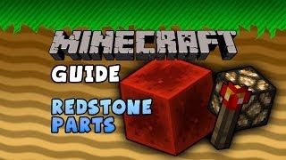 The Minecraft Guide  08  Redstone Parts [upl. by Annawahs]